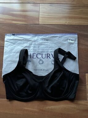 NIP SHECURVE Black Full Coverage Minimizer Bra 36C